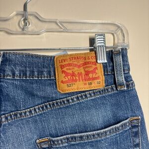 Levi's Blue Denim Jeans 527 33x32